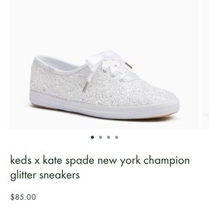 Kate Spade Keds Glitter Sneakers